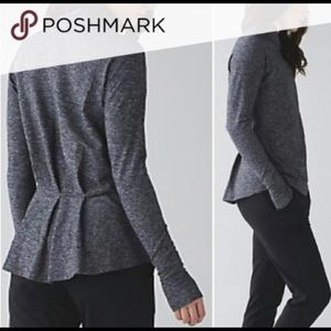 Lululemon warm your core long sleeve shirt